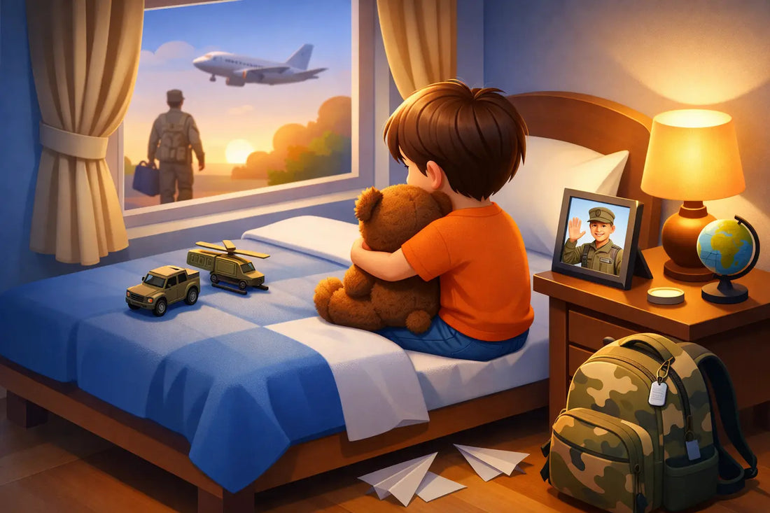 How to Help a Child Cope With Deployment