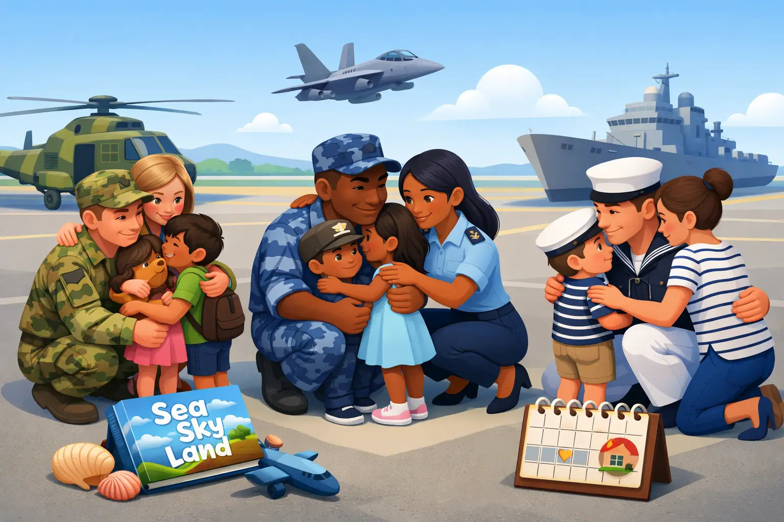 10 Activities for Kids During Parent Deployment
