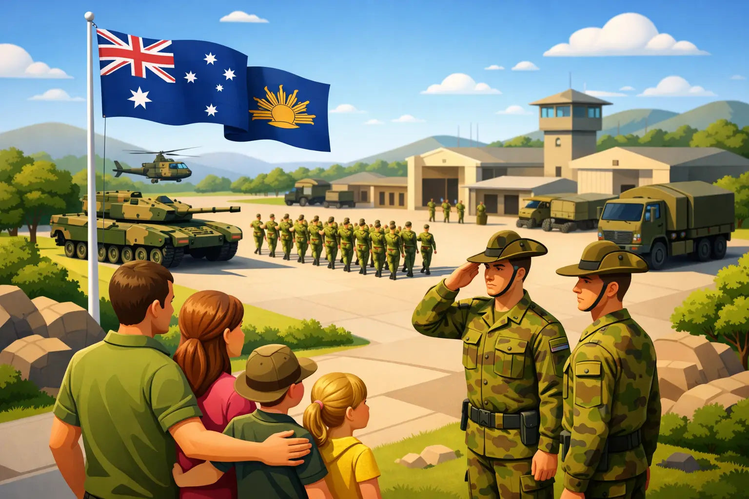 A Parent's Guide to Australian Army Family Life