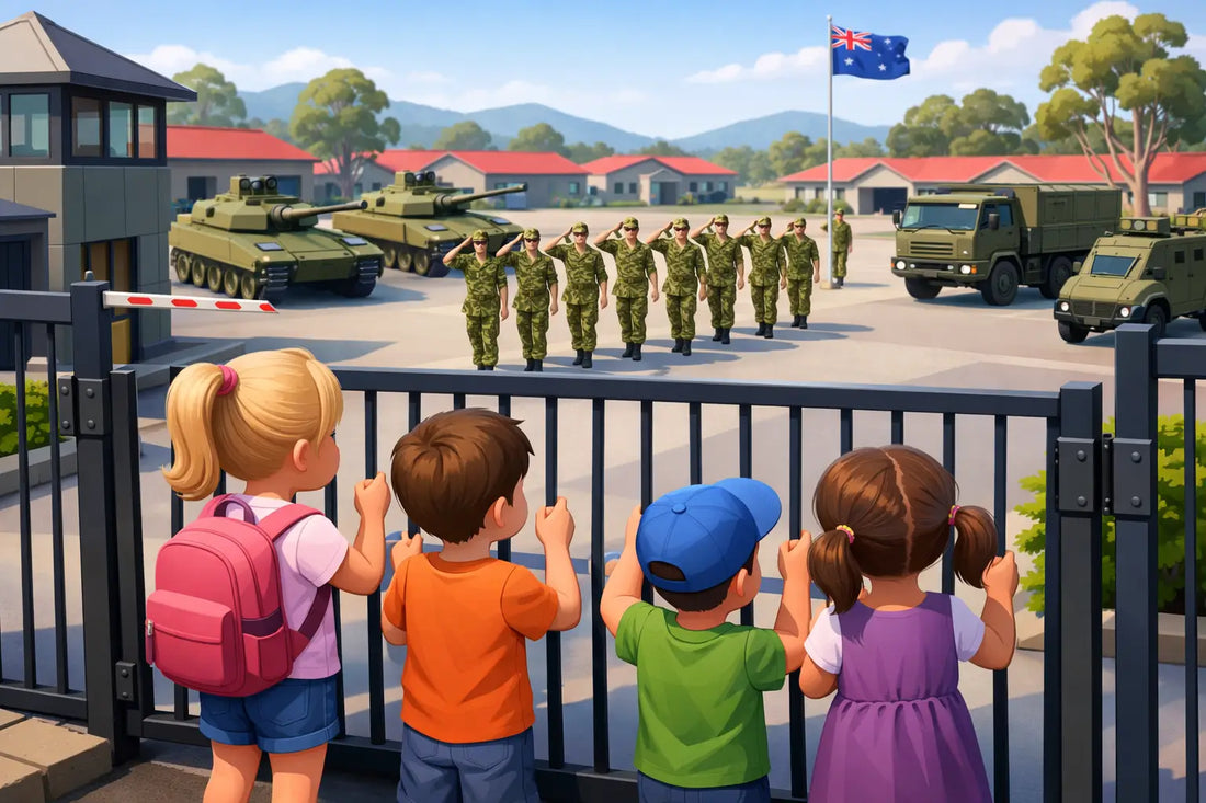 How to Explain Army Life to Young Children