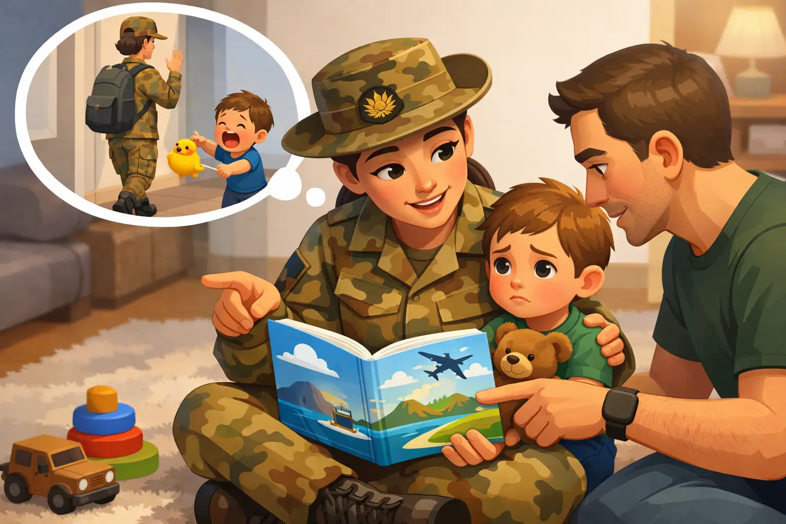 How to Support Military Toddlers Well
