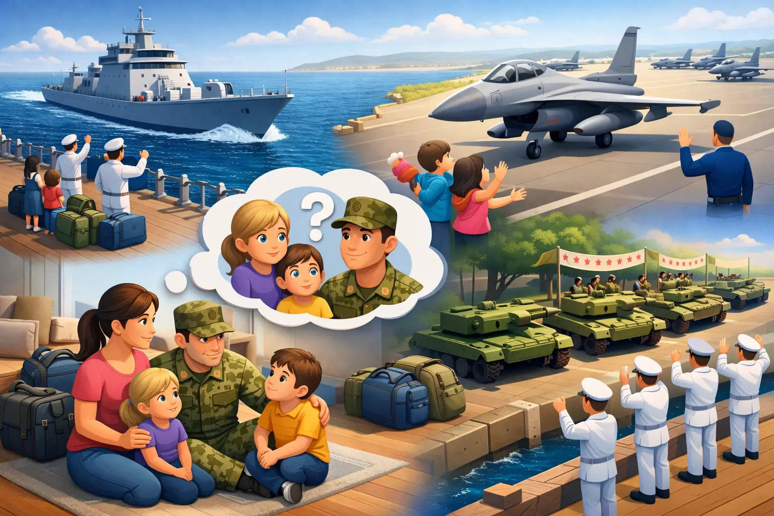 When Should Kids Discuss Deployment at Home?