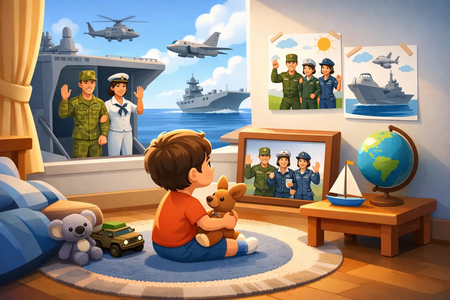 Explaining Deployment to a Child Simply