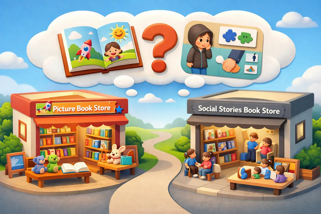 Picture Books vs Social Stories for Kids