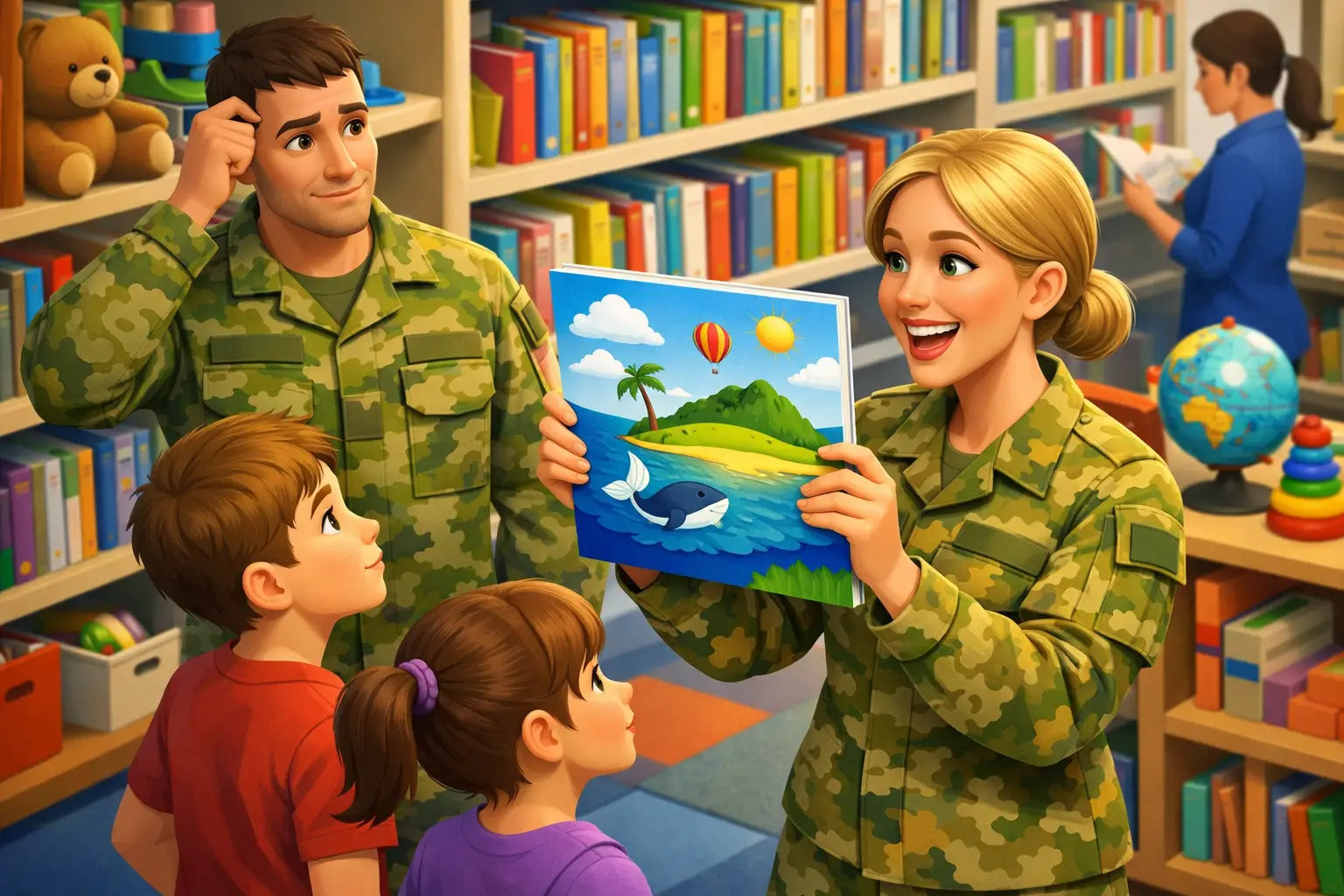 How Defence Family Support Books Help Kids