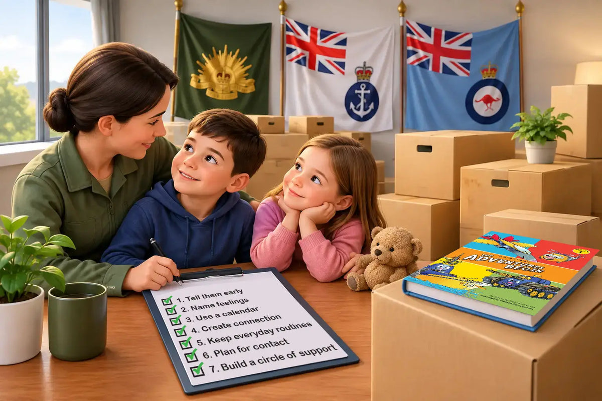 7 Ways to Prepare Children for Deployment Before You Go
