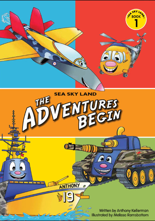 Sea Sky Land: The Adventures Begin (32 Pages)